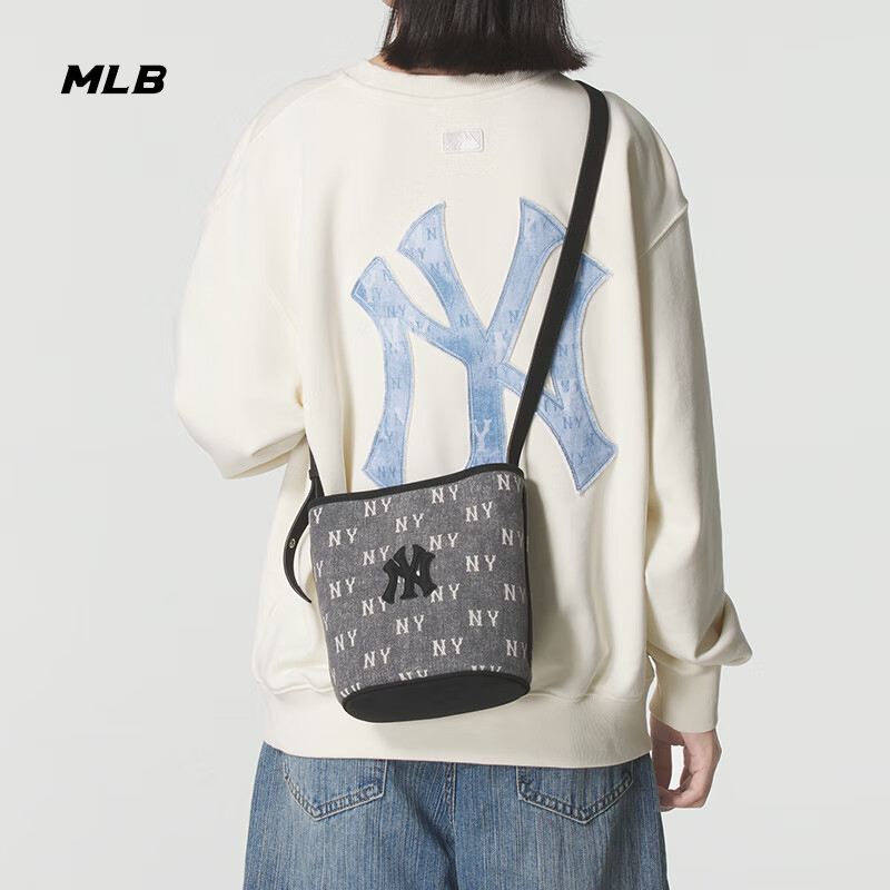 MLB男女款斜挎包单肩包百搭耐磨