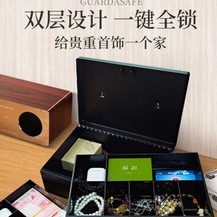 家用小型收银箱手提收钱带锁收纳证件首饰盒超市便利零钱盒