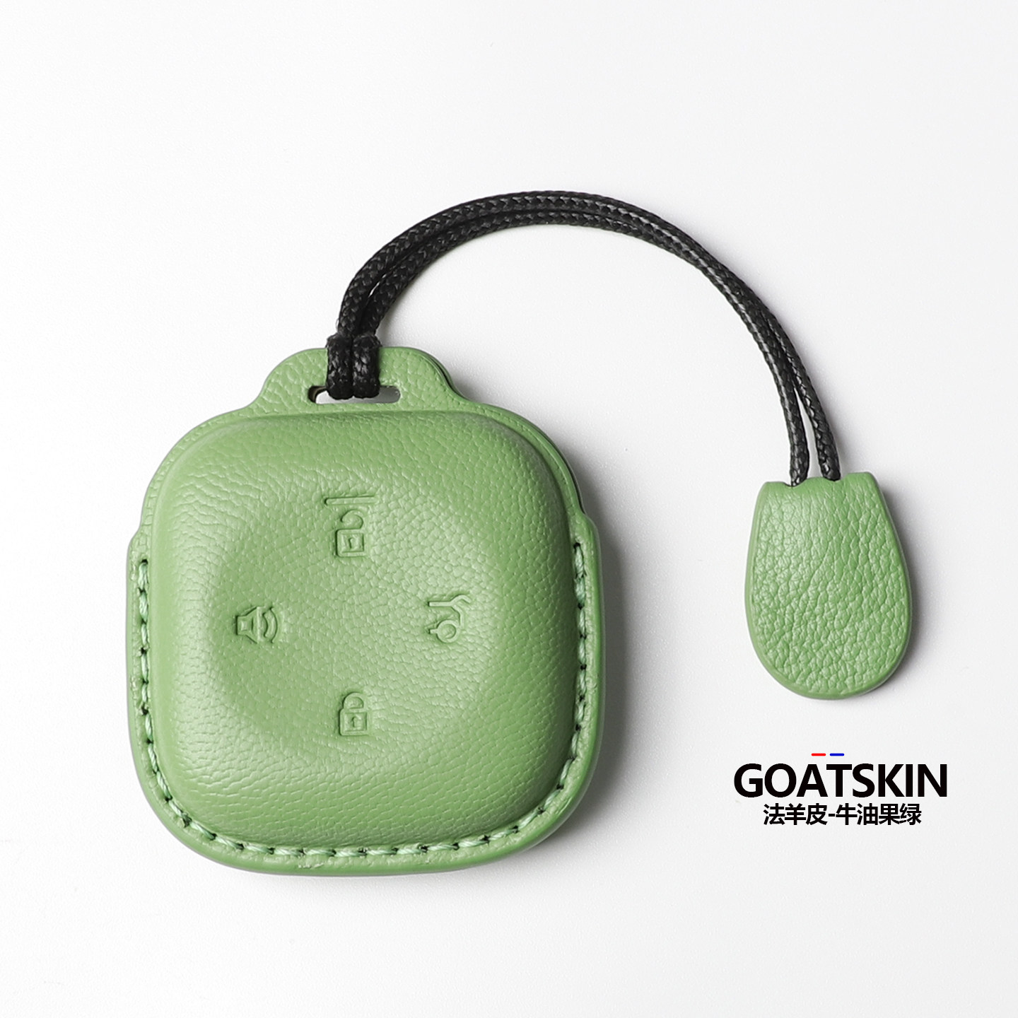 新款沃尔沃XC70真皮钥匙套VOLVO车真山羊皮蓝牙钥匙XC70全包壳扣