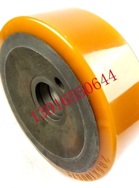 电动叉车轮子林德R14\Rp16R20承载轮285X100前移式叉车前轮承重轮