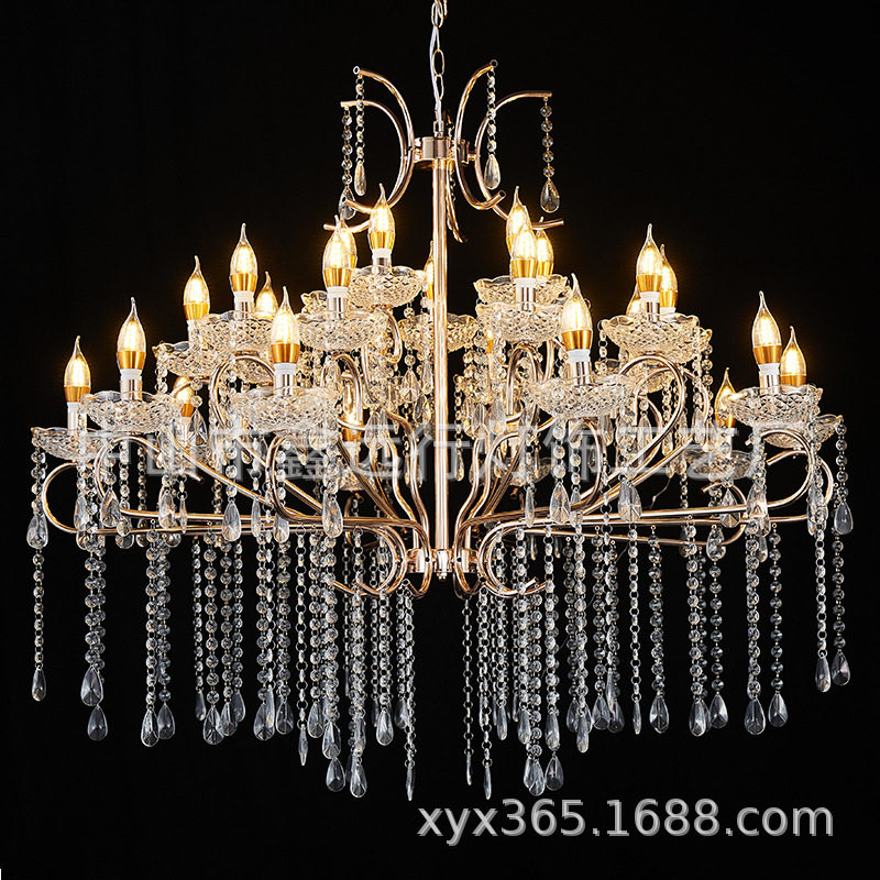 欧式婚庆道具铁艺水晶吊灯婚礼堂场地吊顶装饰水晶吊灯布置道具,家装灯饰光源,酒店/宴会厅/餐饮吊灯,淘宝优惠券,粉丝福利购,淘宝优惠卷
