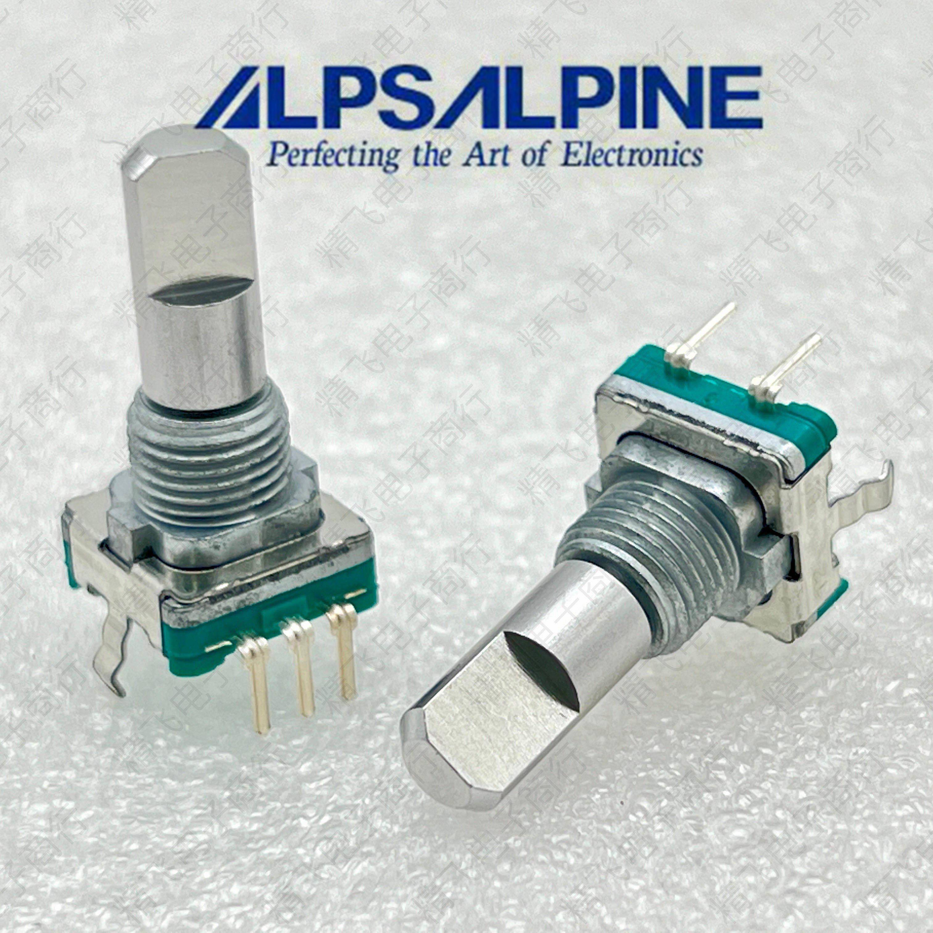 日本ALPS EC11E09编码器设备转换器18定位9脉冲轴长18MM带开关