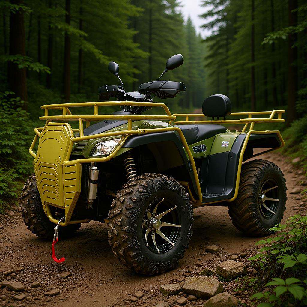 2024新款500CC沙滩车全地形车4&times;4ATV四轮摩托车四驱越野车