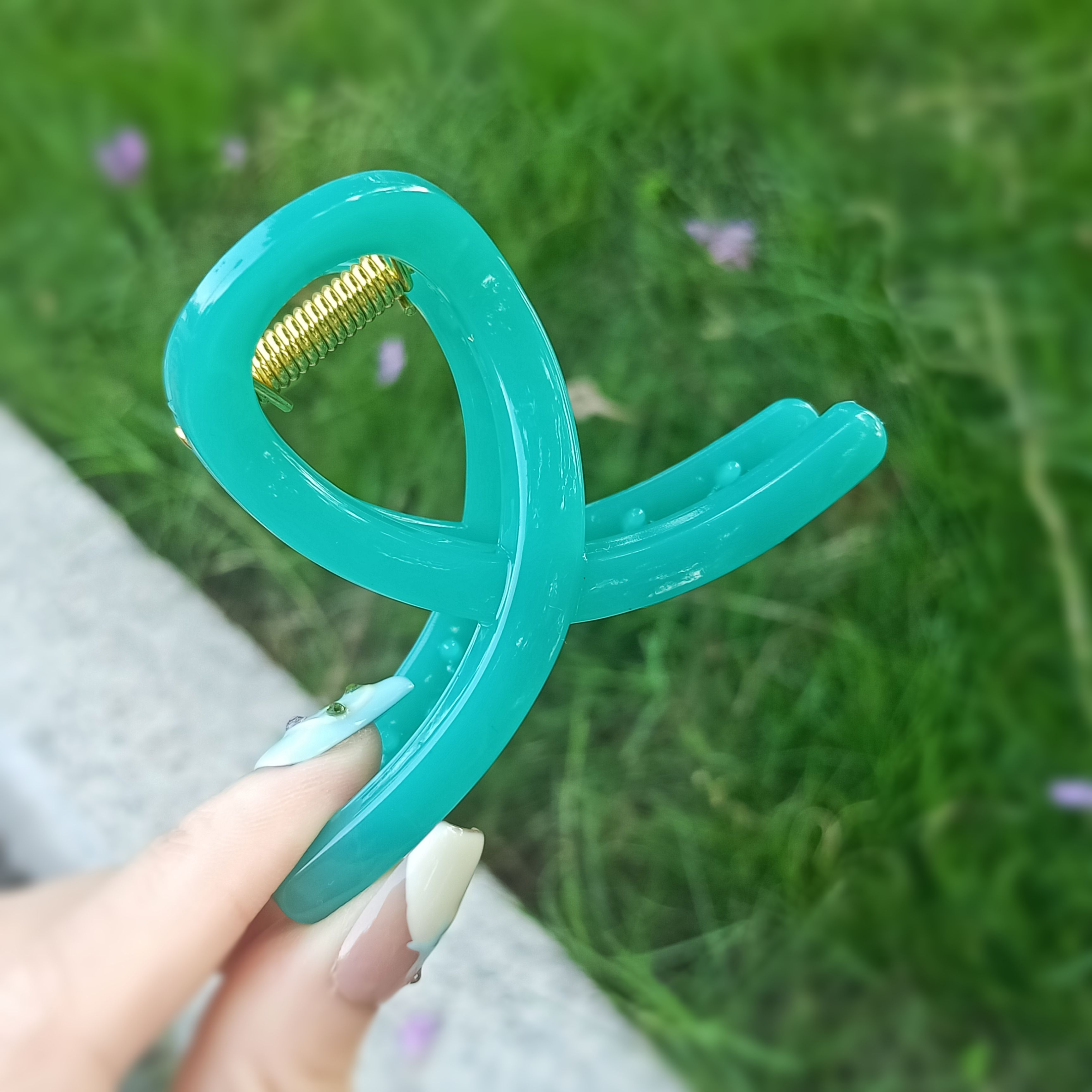 【百搭中号】韩系简约发夹女高级感后脑勺盘发抓夹半扎发抓鲨鱼夹