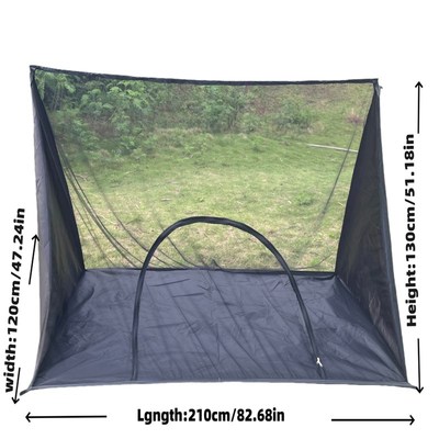 露营户外装备防蚊防虫蚊帐公园野餐便携式无杆旅游野营登山帐篷