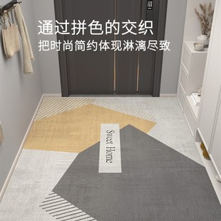玄关Q门垫可裁剪皮革地毯 入户门地垫pvc免洗可擦进门门口脚垫新款