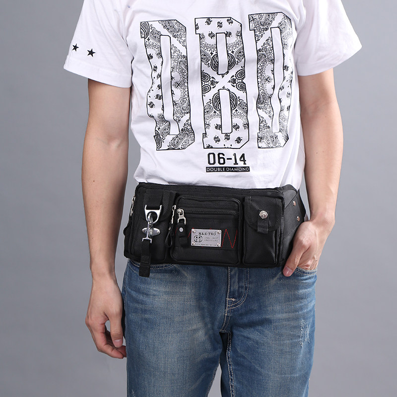 男士腰包多功能工具包耐磨t防水跑步包休闲户外运动腰包大容量胸