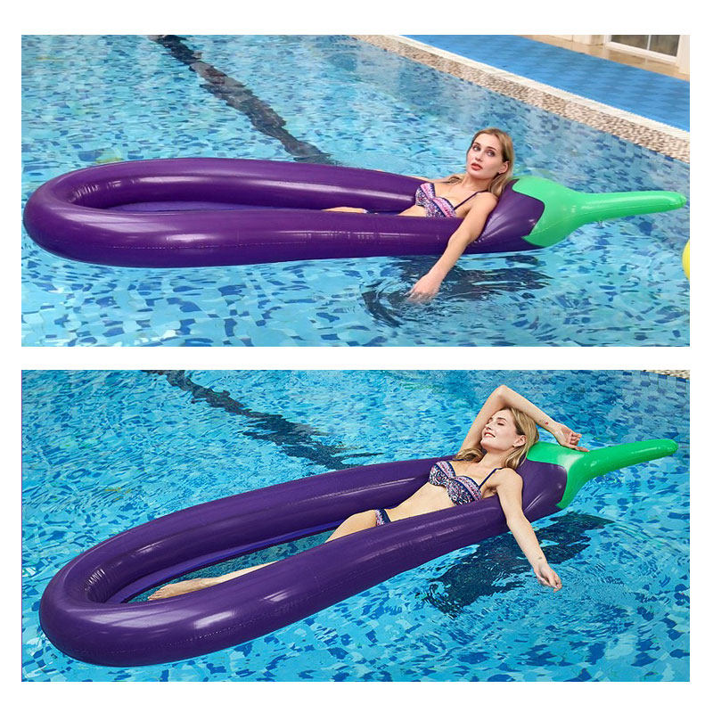 高品质水上充气超大茄子游泳圈浮排 拍照凹照P型游泳大型网兜浮床,运动/瑜伽/健身/球迷用品,游泳圈,淘宝优惠券,粉丝福利购,淘宝优惠卷