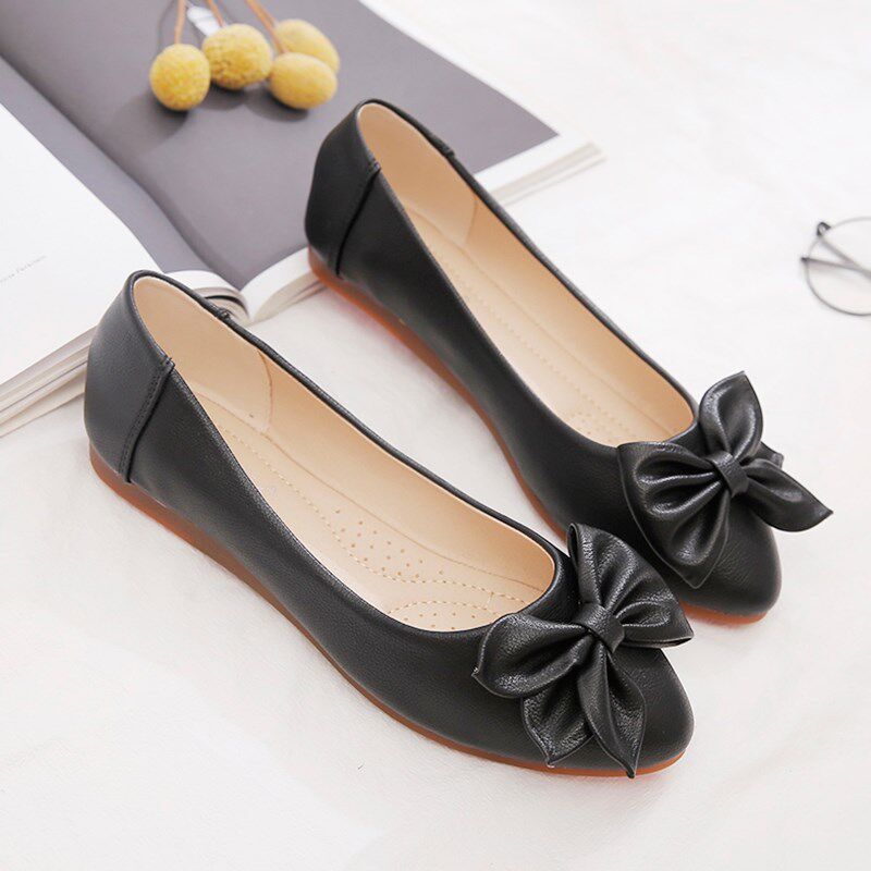 单鞋女2025新款春秋女鞋豆豆鞋百搭妈I妈子夏款软皮软底防滑平底,女鞋,浅口单鞋,淘宝优惠券,粉丝福利购,淘宝优惠卷