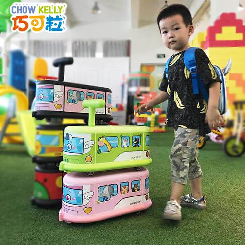 儿童卡通扭扭车宝宝溜溜车宝宝万向轮无声M摇摆车幼儿滑行学步车