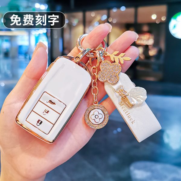 适用讴歌RDX钥匙套女cdx mdx nsx tlx汽车钥匙包改装内饰扣壳男
