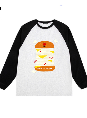 i.t GROUNDZERO韩系2025秋季新款卫衣拼接灰色长袖上衣