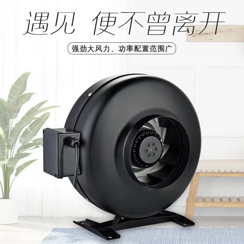 圆形离心送风机GDF100/125/150/160/200/250/315 KTO管道换气风机