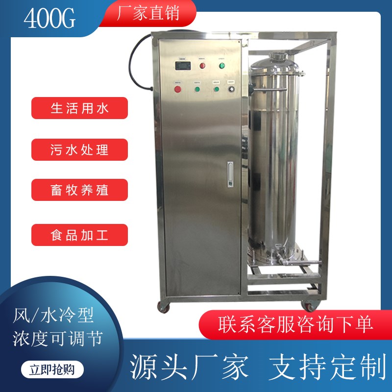 400G氧气源空气源臭氧发生器水处理空间厂房强氧化消毒杀菌