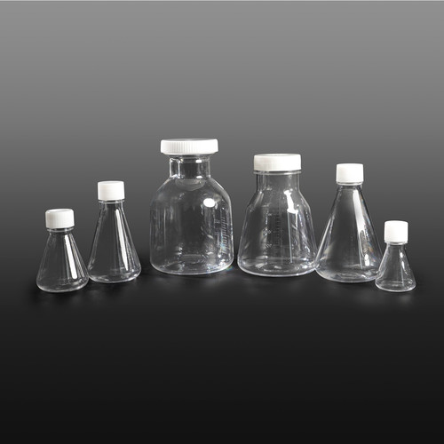 现货 赛维尔生物Servicebio 250mL PC 摇瓶（透气盖、锥形瓶、无菌无酶） EF-PC-250F-J 1个/袋 科研实验