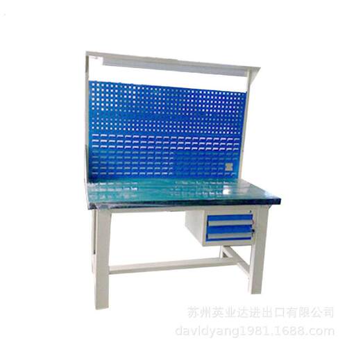 复合台面重型工作台钳工防静电挂板车间检验操作台制作重型车间