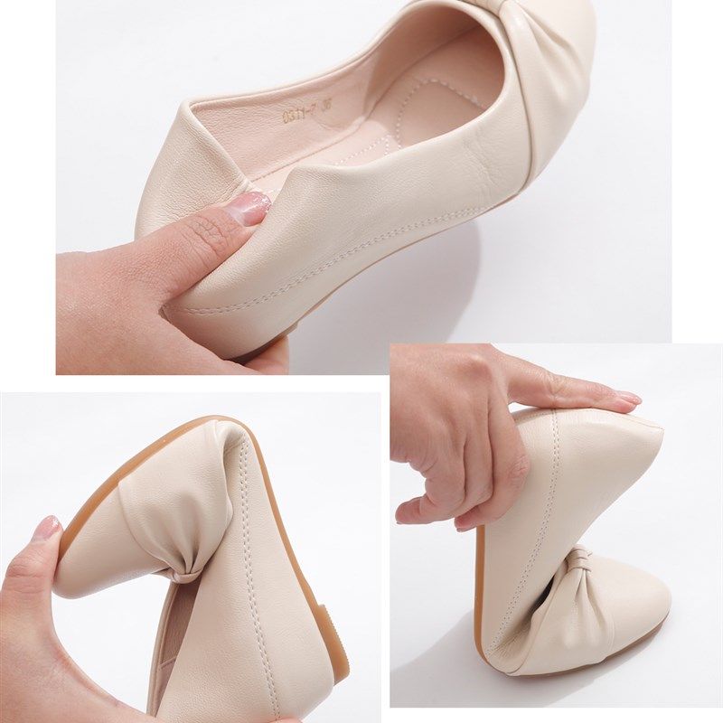 坡跟豆豆鞋女2021春新款软底防滑妈妈鞋浅口百搭内增高.单鞋淑女,女鞋,浅口单鞋,淘宝优惠券,粉丝福利购,淘宝优惠卷