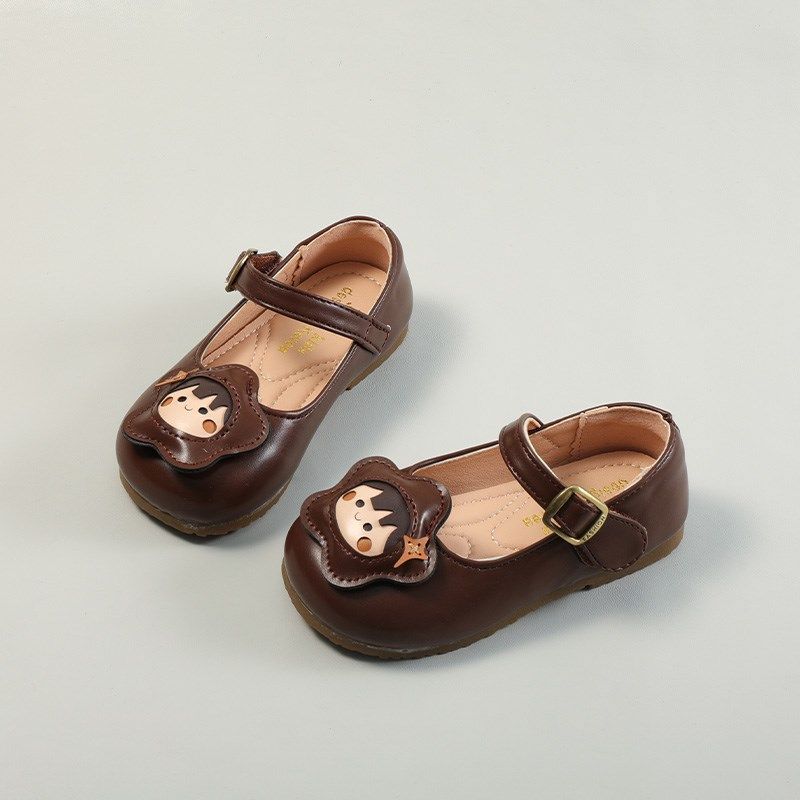 女宝宝卡通浅口豆豆鞋软底防滑2025春秋新款O单鞋小女孩可爱小皮,童鞋/婴儿鞋/亲子鞋,皮鞋,淘宝优惠券,粉丝福利购,淘宝优惠卷