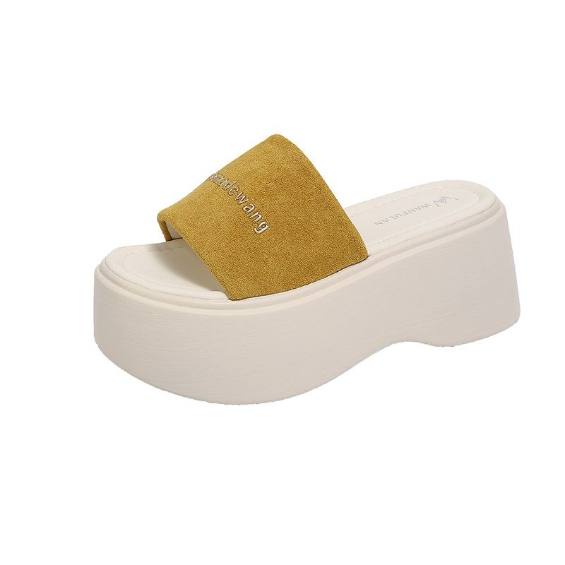 松糕厚底凉拖鞋女夏季外穿2025新款增高小个N子气质海边沙滩一字,女鞋,一字拖,淘宝优惠券,粉丝福利购,淘宝优惠卷