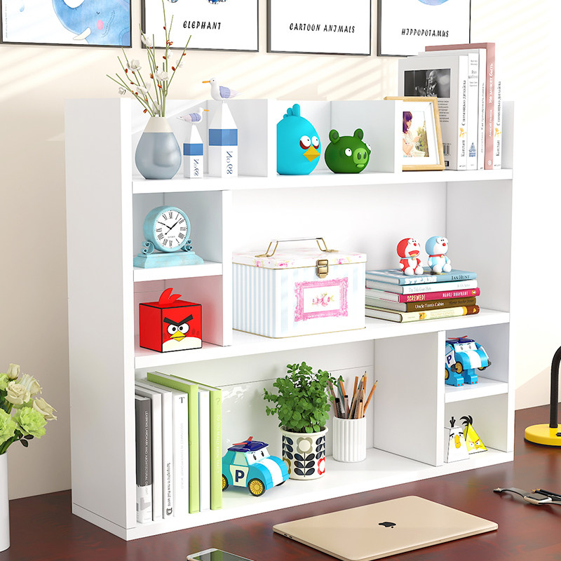 书架简易桌上f儿童学生用桌面书架置物架办公室书桌收纳宿舍小柜,住宅家具,书架,淘宝优惠券,粉丝福利购,淘宝优惠卷