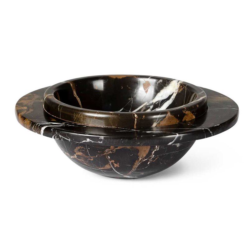 中古侘寂风样板间大理石收纳托z盘烟灰缸客厅餐厅果盘桌面饰品摆,家居饰品,桌面摆件,淘宝优惠券,粉丝福利购,淘宝优惠卷