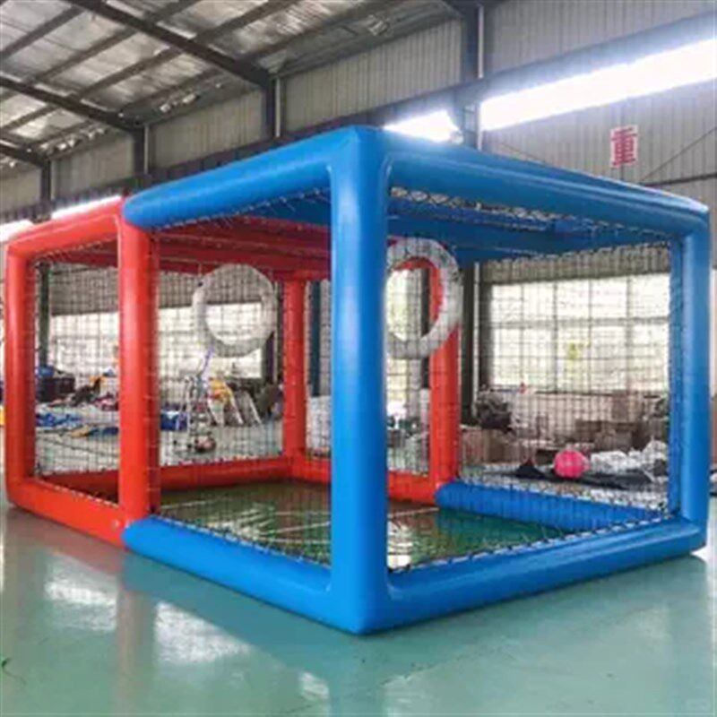 充气无人机足球场充气气s模围栏竞技飞行比赛训练无人机足球框