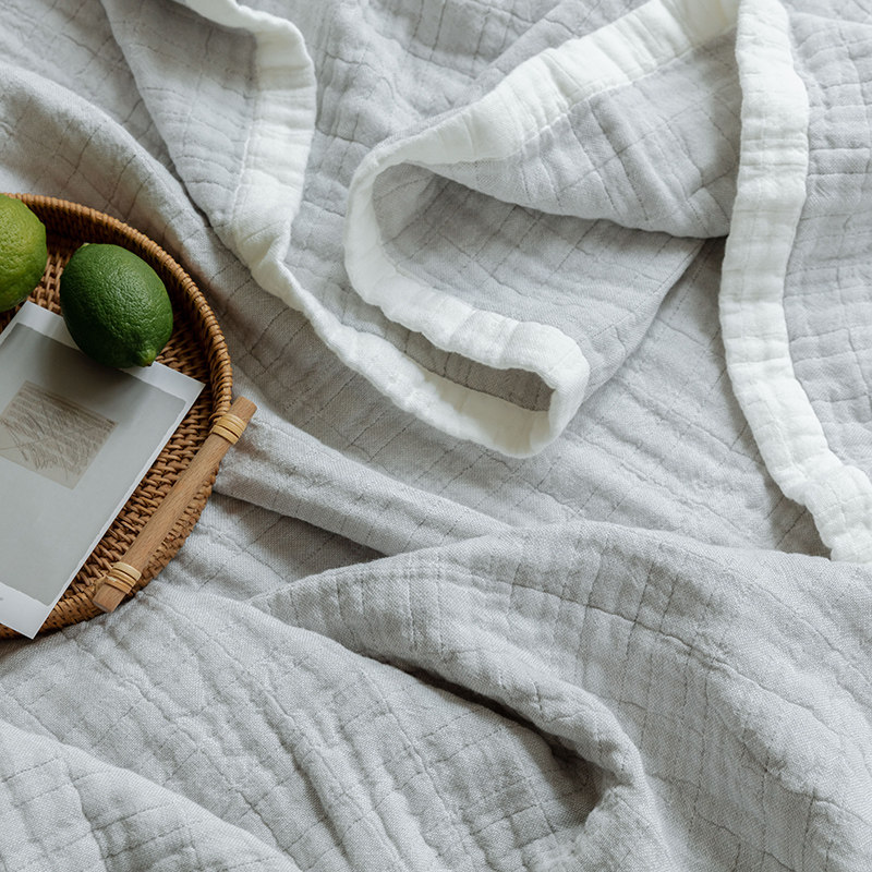 日式四层纱布毛巾被办公室夏季薄款盖毯空调被单双Z人全棉毯子,床上用品,休闲毯/毛毯/绒毯,淘宝优惠券,粉丝福利购,淘宝优惠卷