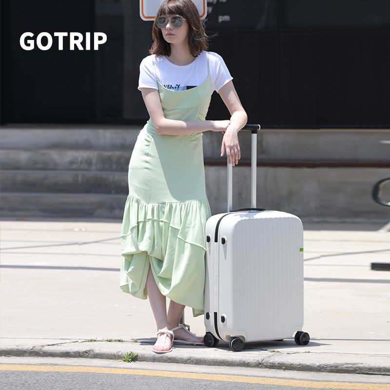 Go·trip轻便静音行李箱20寸登机箱女高N颜值24寸旅行箱拉杆箱,箱包皮具/热销女包/男包,旅行箱,淘宝优惠券,粉丝福利购,淘宝优惠卷