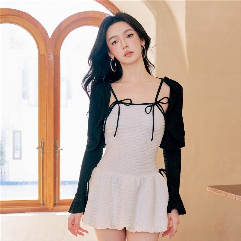 【珍妮】2025新款泳衣女保守x连体裙式平角显瘦遮肚温泉泳装5093,运动/瑜伽/健身/球迷用品,连体泳衣,淘宝优惠券,粉丝福利购,淘宝优惠卷