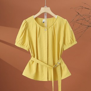 时尚阔腿b裤套装女夏季薄款2025年新款洋气减龄网红爆款女士两件