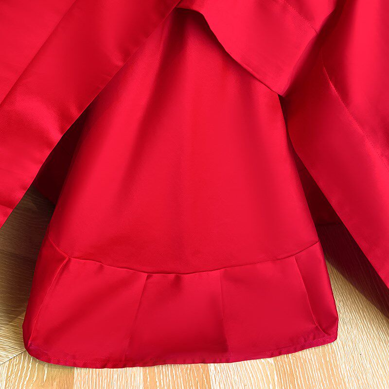 新中式200支结婚四件套大红色龙凤F刺绣被套陪嫁婚庆床上用品4,床上用品,婚庆床品套件,淘宝优惠券,粉丝福利购,淘宝优惠卷