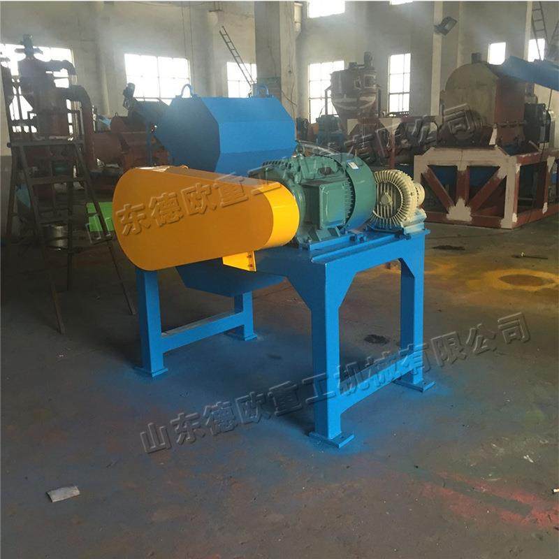 小型电动废旧橡胶剪切粉碎机DO-600型风冷粗碎机PVC薄膜颗粒机