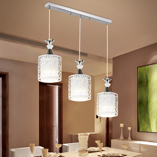 现代吊灯三头创意个性 田园创意led吧台饭厅灯灯灯具