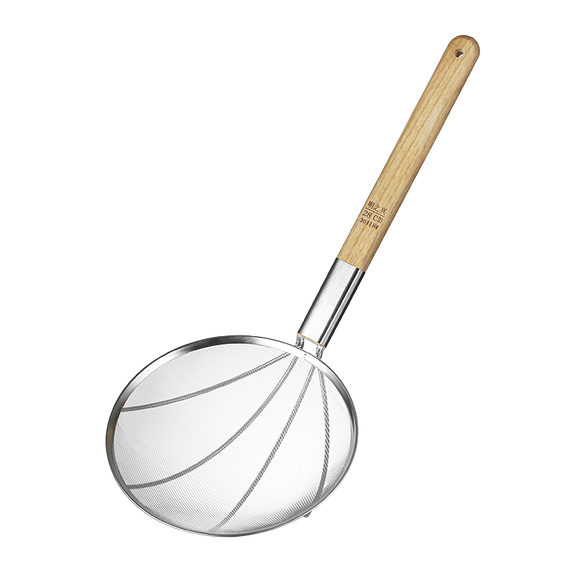木柄炸厘目大漏线漏炸密喱过网捞面渣捞漏勺钢丝网厘笊篱细网