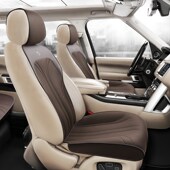 天艺美狮途小蛮腰汽车坐垫通用四季 科技布通风透气半包座椅