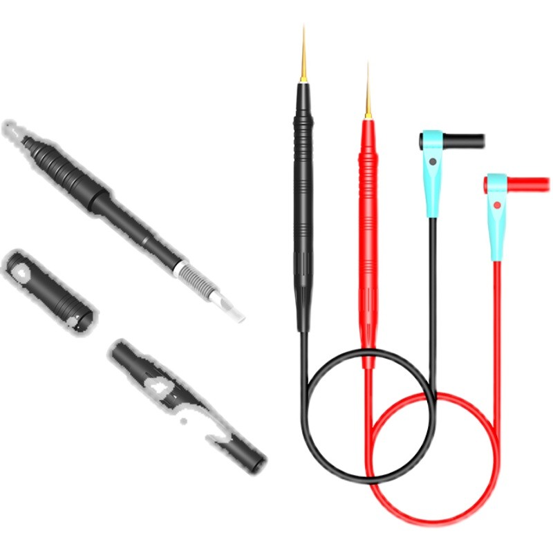 换针换线万用表表笔线特尖万用表笔焊接式表棒任意长度表笔