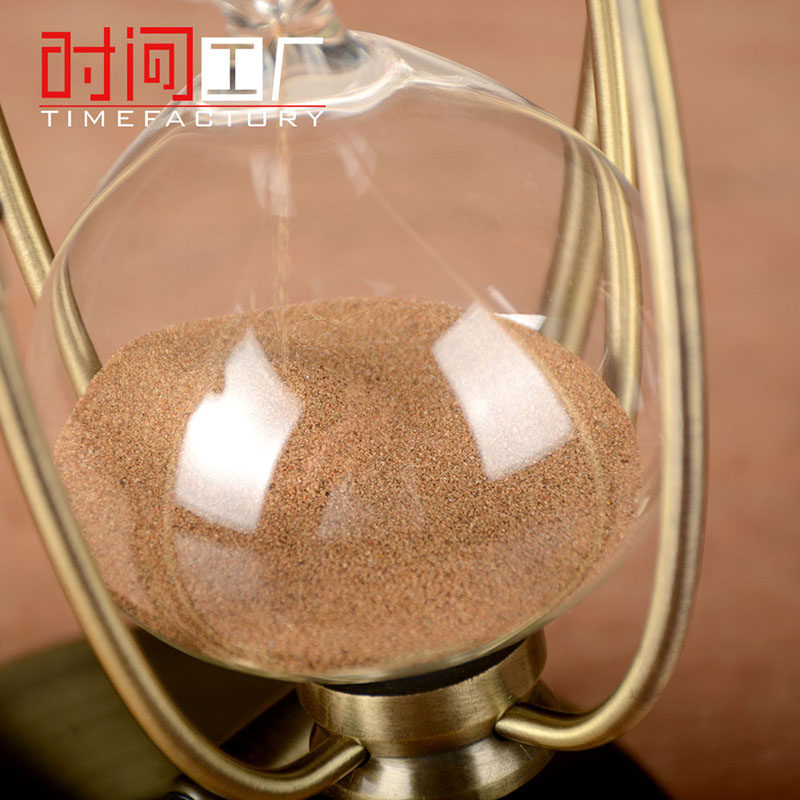 以自己沙的自制沙漏瓶计时器 创意沙子样品容器