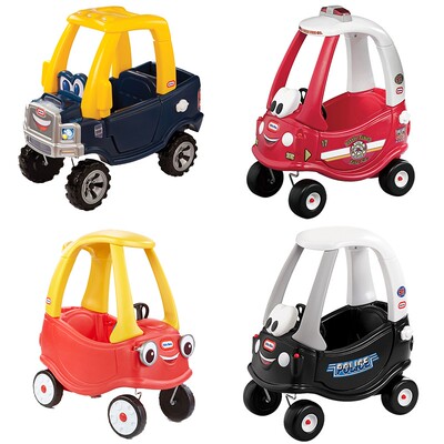 小泰儿童小房车宝宝坐滑行学步车四轮踏行童车男孩游乐场