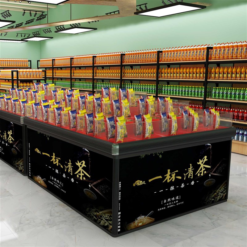 称货柜休闲食品展示架超市堆果冻糖果架零食小卖部货架