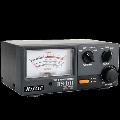 纳胜NISSEI RS-101 1.8-60Mhz 3KW短波驻波表功率计 HF指针仪表