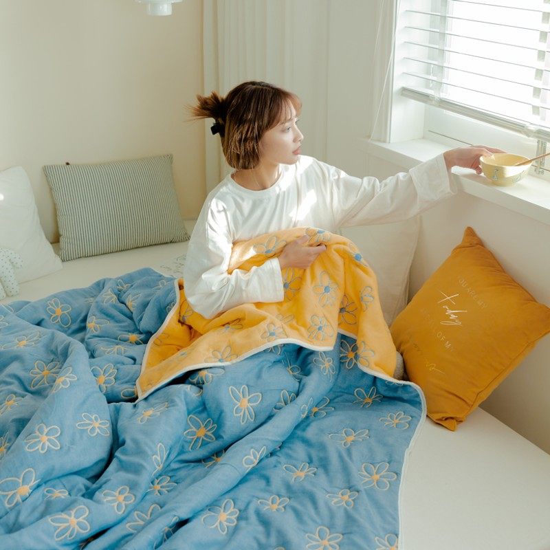 全棉十层纱e布毛巾被加厚儿童夏被单双人夏凉被空调盖毯薄被子,床上用品,休闲毯/毛毯/绒毯,淘宝优惠券,粉丝福利购,淘宝优惠卷