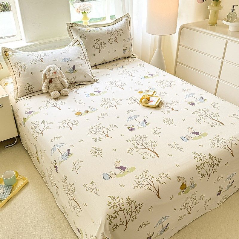 加厚磨毛床单单件100全棉a类母E婴级儿童被单单人女孩宿舍睡单,床上用品,床单,淘宝优惠券,粉丝福利购,淘宝优惠卷