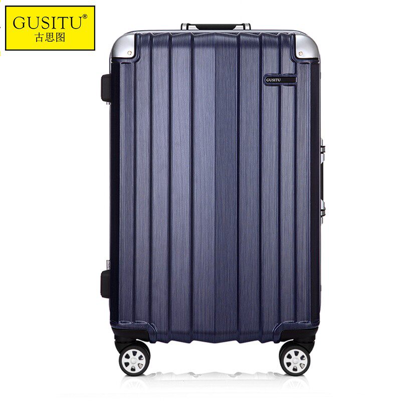 结实耐用加厚行李箱女24静音x防震万向轮旅行箱子男拉杆箱铝框26