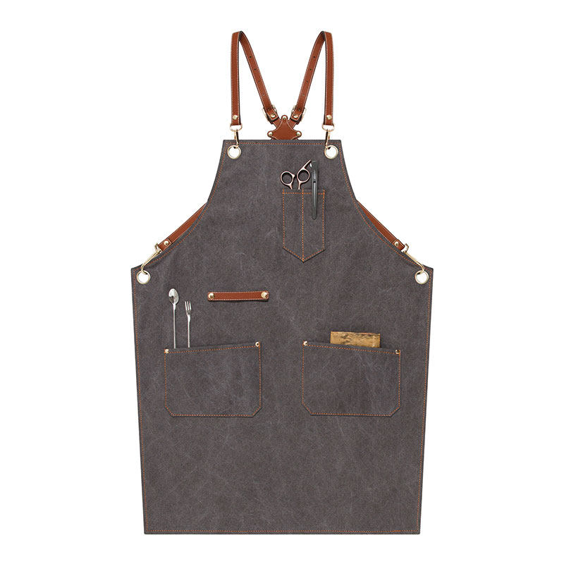 牛仔美甲围裙咖j啡师理发师背带工作服中餐厅烘焙店定制logo,家庭/个人清洁工具,围裙,淘宝优惠券,粉丝福利购,淘宝优惠卷