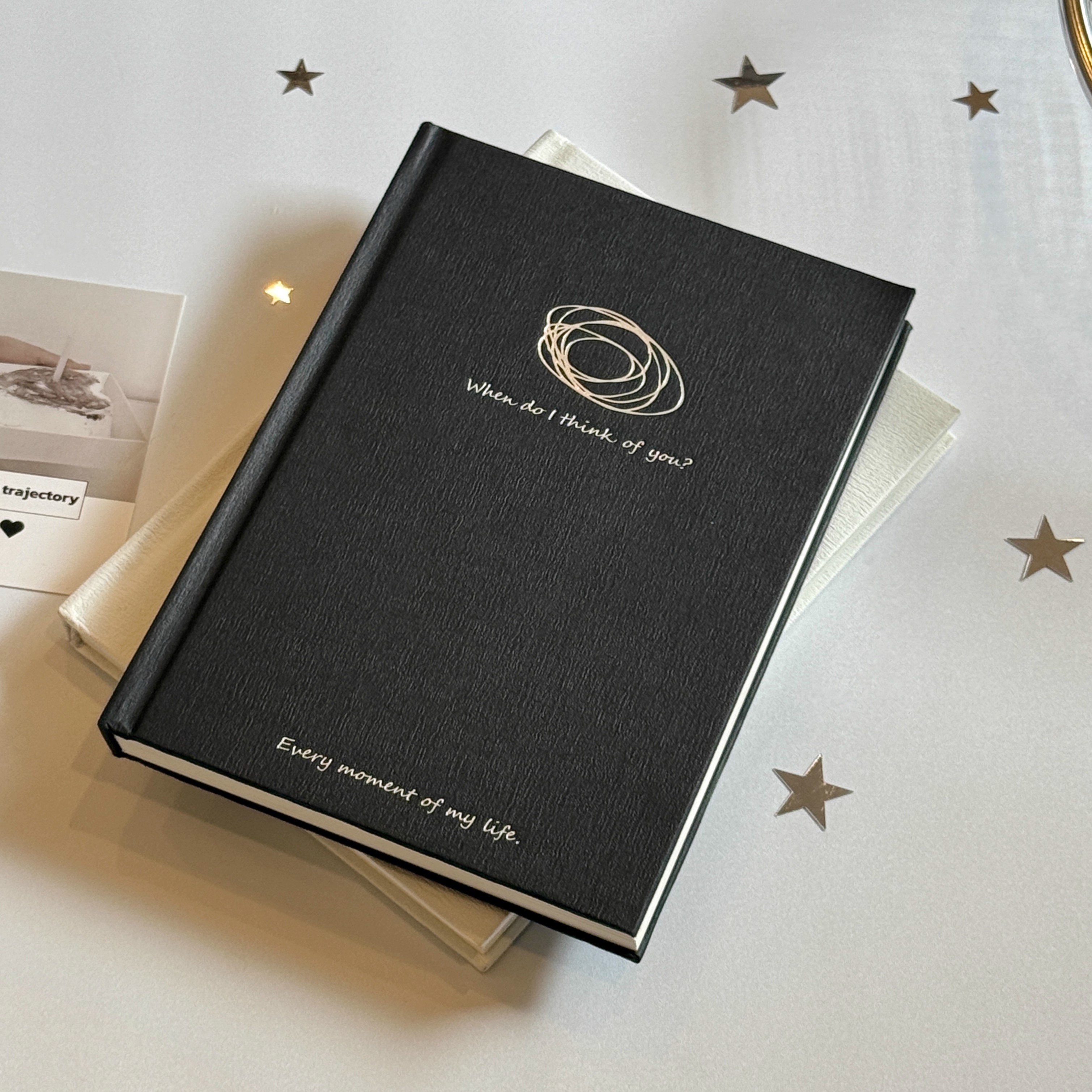 极简B6空白硬壳笔记本