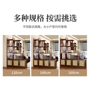 进门入户玄关客厅沙发置R物架实木落地装 屏风隔断客厅2025新款 饰