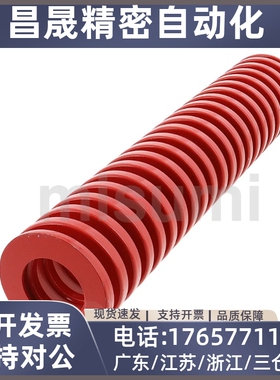 SWM6-10 15 20 25 30 35 40~300 中负荷红色矩形螺旋弹簧模具弹簧