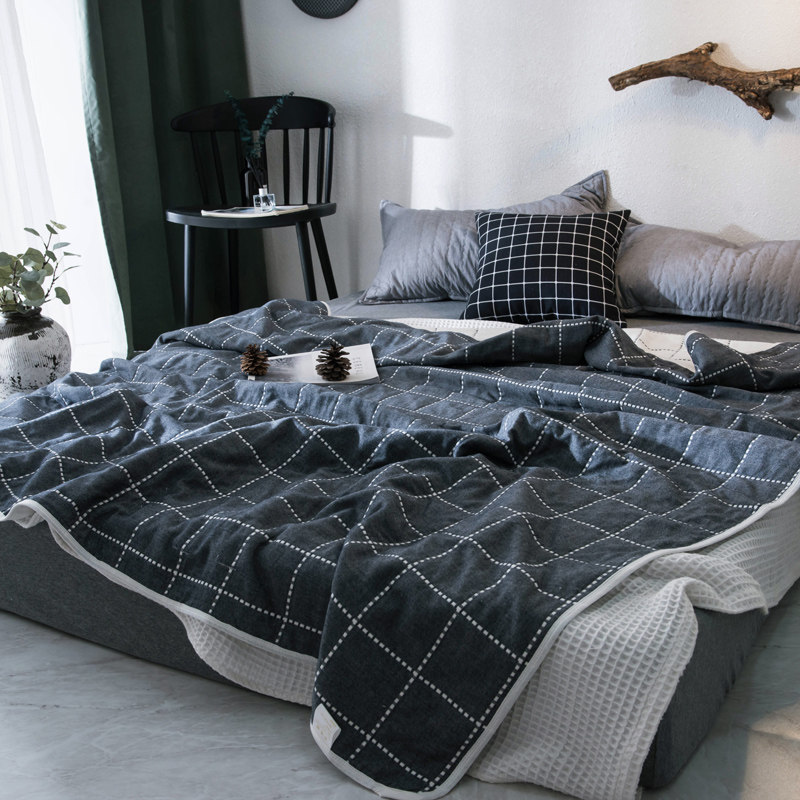 日式六层纱布毛巾被全棉午睡空调盖毯夏凉被子薄毯.子单人双人,床上用品,休闲毯/毛毯/绒毯,淘宝优惠券,粉丝福利购,淘宝优惠卷