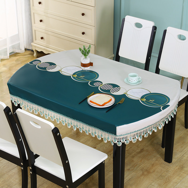 椭圆形餐桌布免洗防水防油新款长方形防烫茶几P台布pvc皮套饭桌垫,居家布艺,桌布,淘宝优惠券,粉丝福利购,淘宝优惠卷