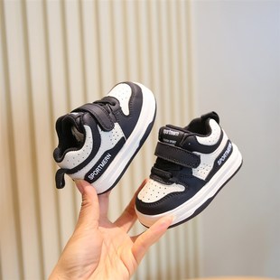 宝宝鞋子鞋春秋新款m鞋婴儿鞋软底女宝学步鞋小童鞋男童儿童板鞋